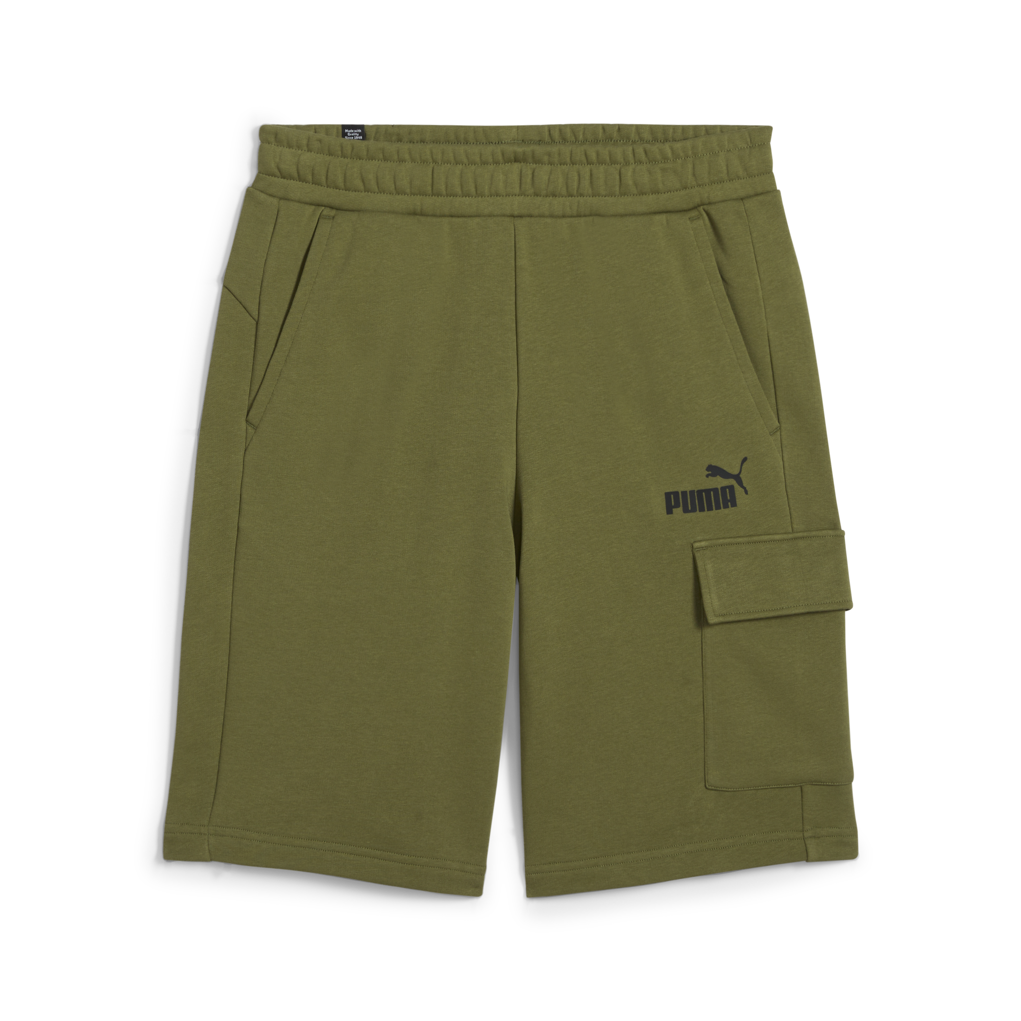 Pantaloncini cargo verdi da uomo Puma Essentials, Abbigliamento Sport, SKU a723500083, Immagine 0